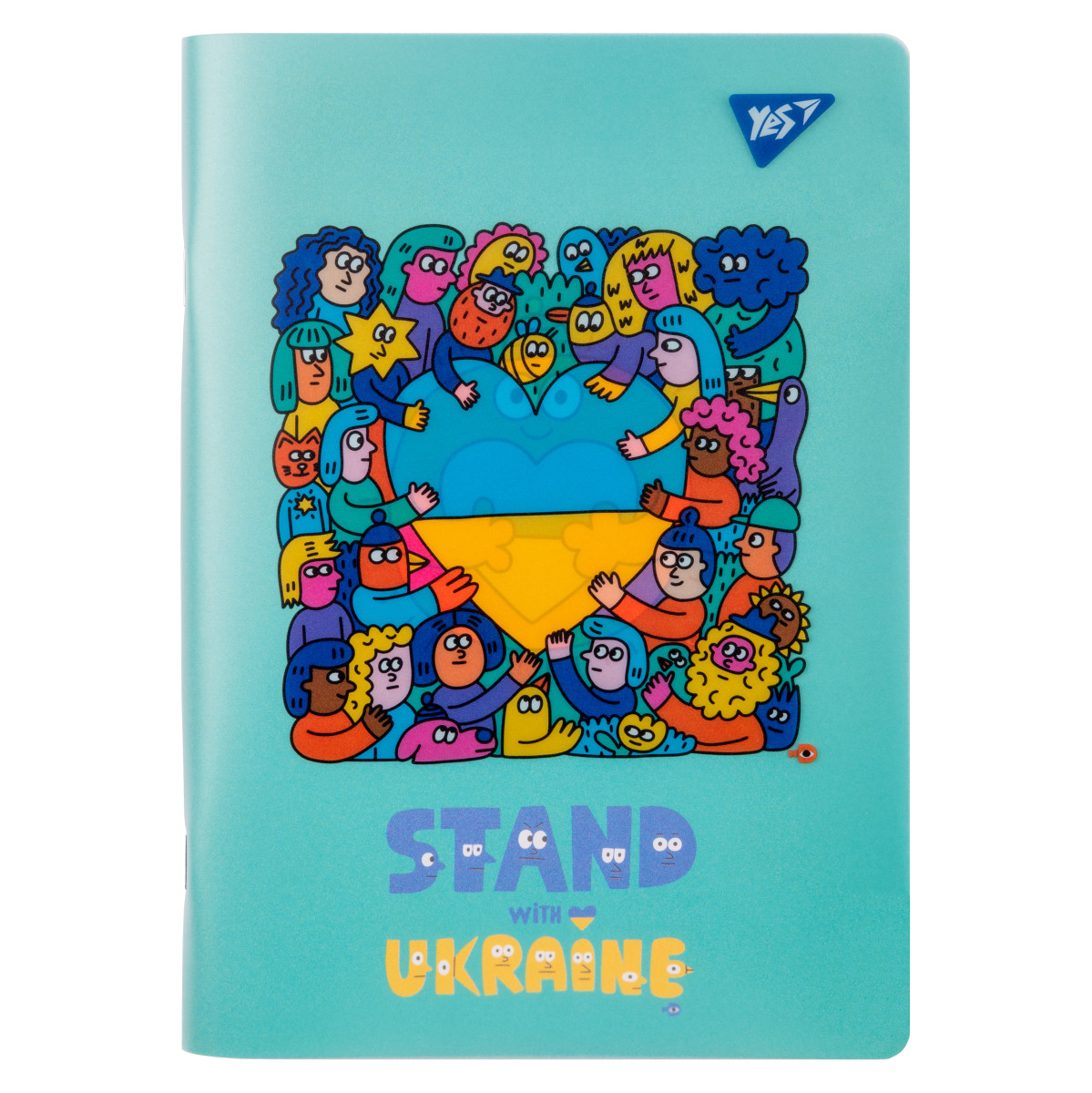 Тетрадь для записей А5 YES Stand with Ukraine 681859 70 листов