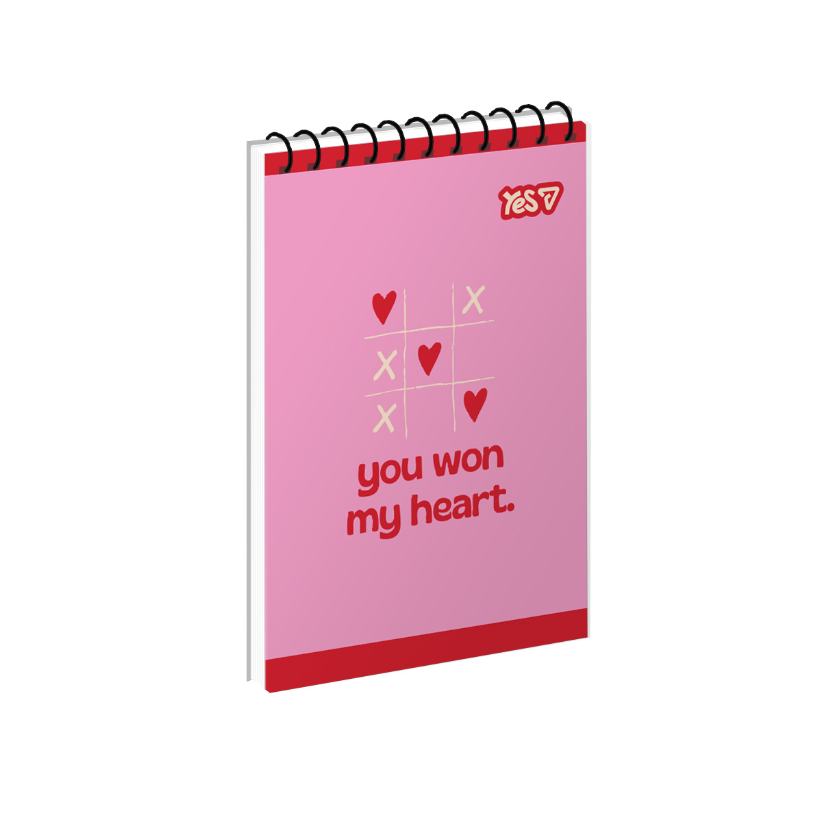 Тетрадь для записей А7 YES With Love 152550 80 листов