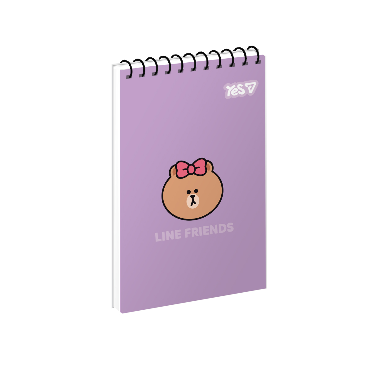 Тетрадь для записей А7 YES Line Frinds Be Cute 152514 80 листов