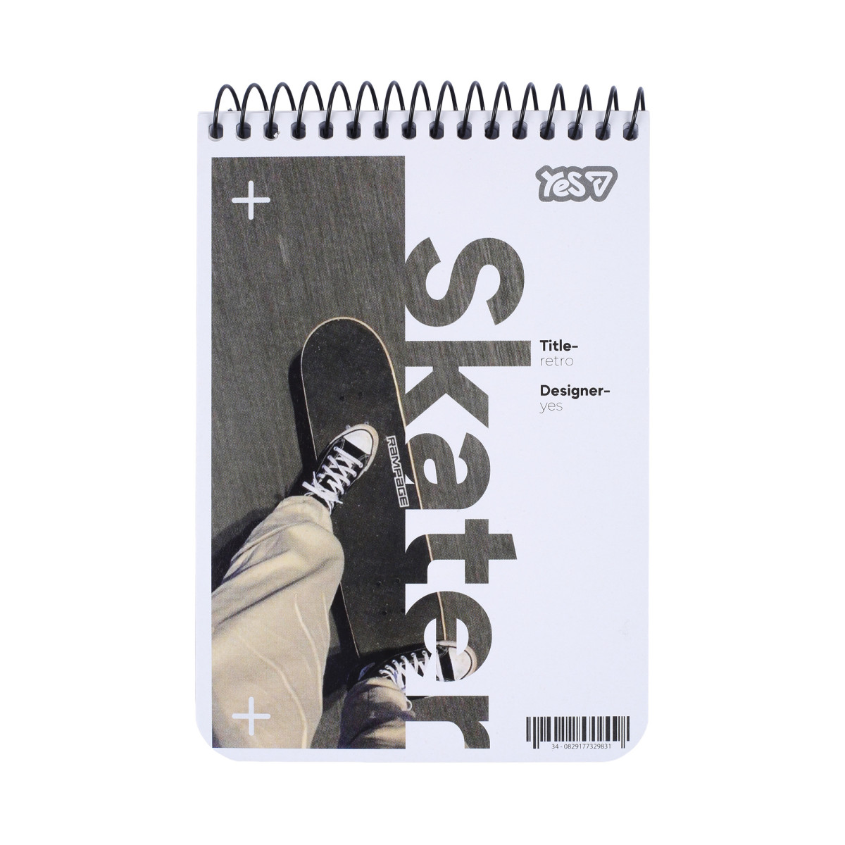 Тетрадь для записей А6 YES Skater 152302 80 листов