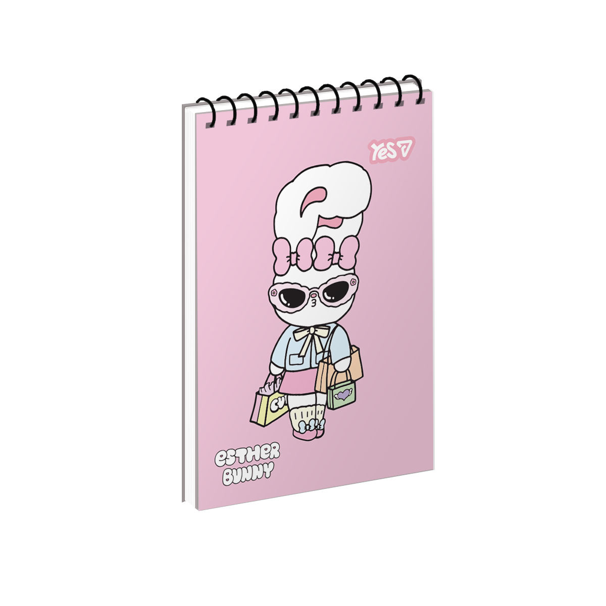Тетрадь для записей А7 YES Esther Bunny Stay Chic 152516 80 листов
