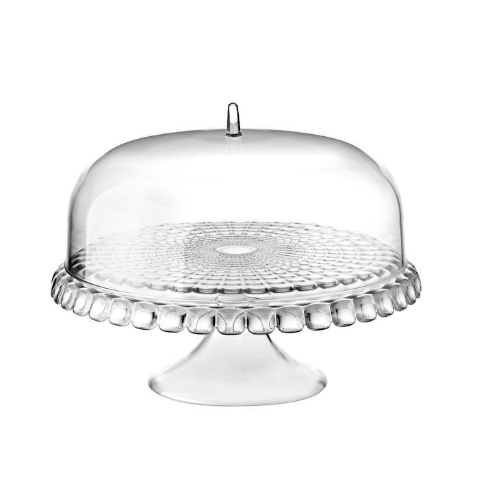 Тортовница с крышкой Guzzini Tiffany 19940000 28x36x36 см прозрачная