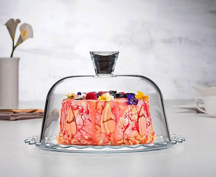 Тортовница с крышкой Pasabahce Patisserie PS-96874 26 см