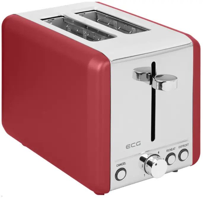 Тостер EСG Tradizione Сorsa ST-708-R  925 Вт красный