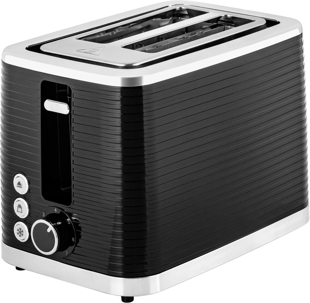 Тостер ECG ST 2750 Stripe 930 Вт черный