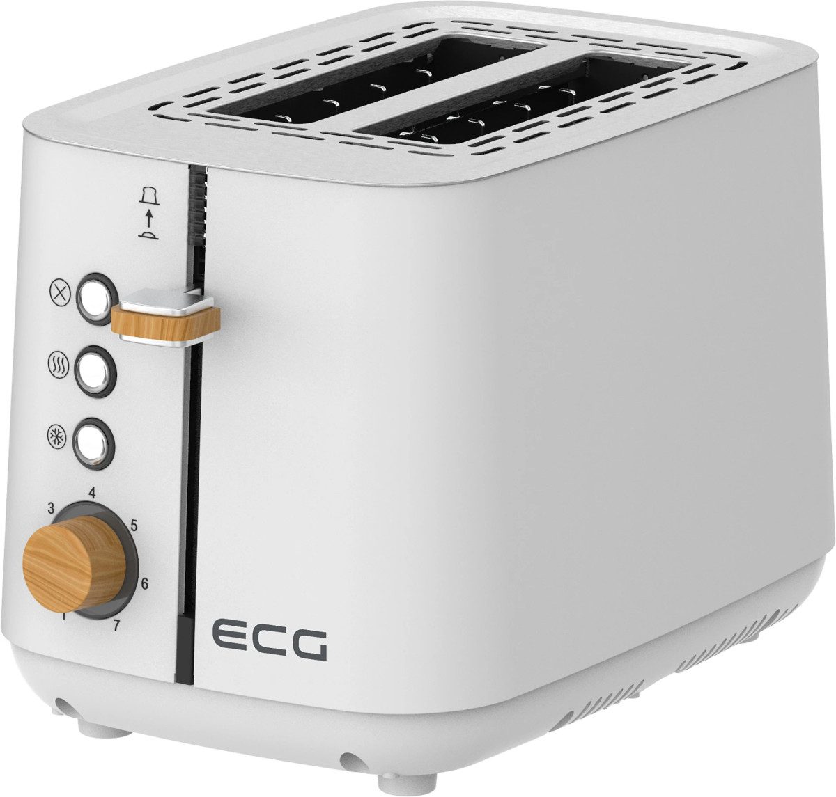 Тостер EСG ST 2768 Timber White 780–925 Вт белый