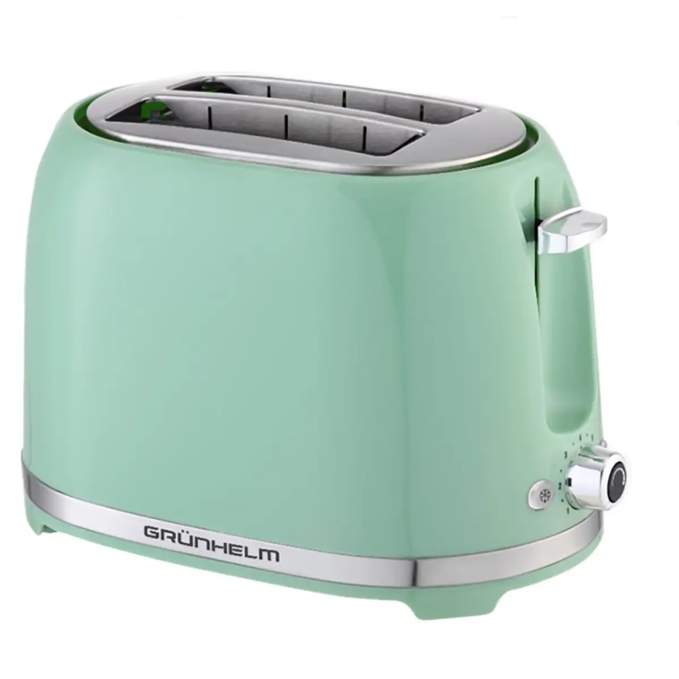 Тостер Grunhelm GTR018G 850 Вт бирюзовый