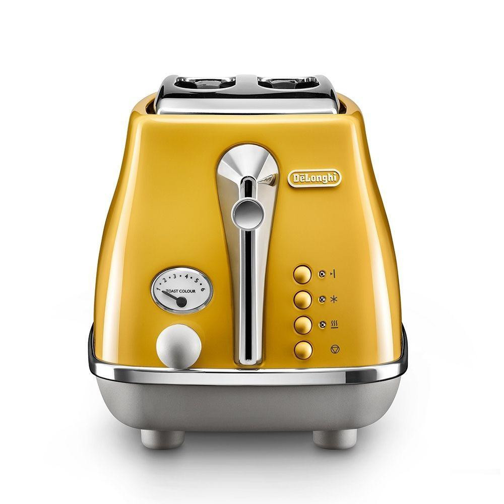 Тостер Delonghi IСona Сapitals СTOС-2103-Y желтый Тостер Delonghi IСona Сapitals СTOС-2103-Y желтый