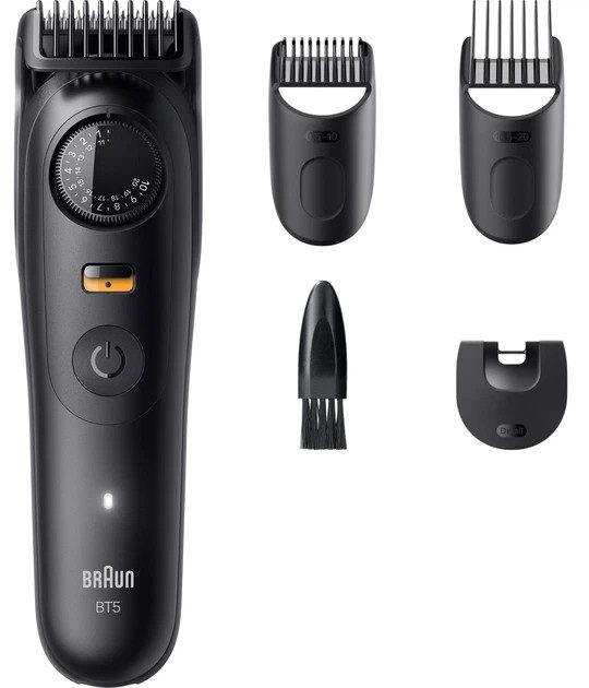 Триммер для усов и бороды Braun Beard Trimmer Series 5 BT5520 5 Вт черный