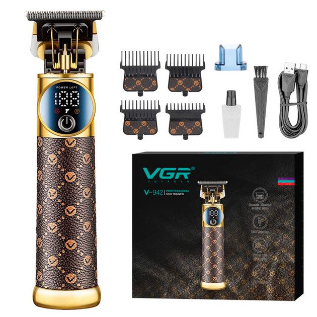 Триммер VGR V-942 BROWN коричневый