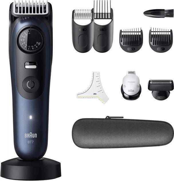 Триммер универсальный Braun Beard Trimmer Series 7 BT7540 4 Вт синий