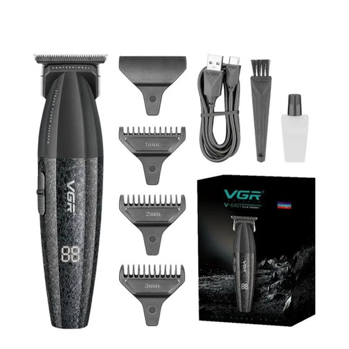 Триммер VGR V-640T BLACK черный