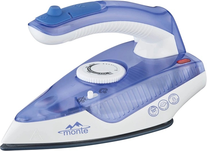 Утюг Monte MT-1516 1000 Вт голубой