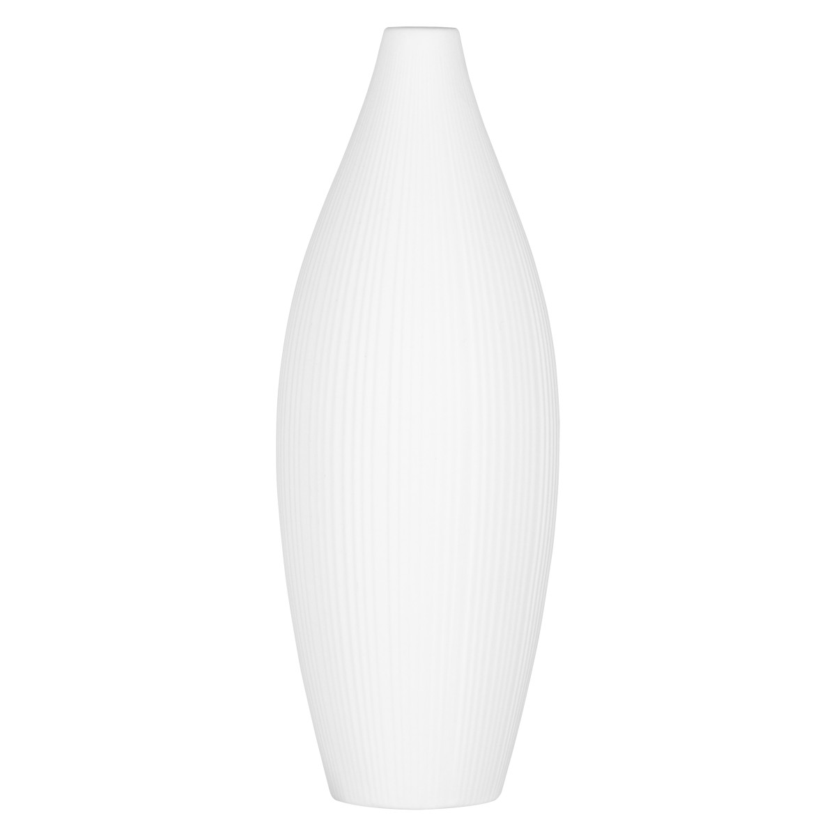Ваза Ardesto Siena AR3806W 7х23 см белая