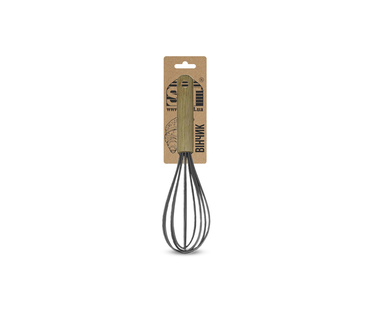 Венчик SNT Vulkano 3300-02 24х6х6 см графитовый Венчик SNT Vulkano 3300-02 24х6х6 см графитовый
