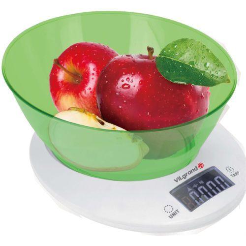 Весы кухонные Vilgrand VKS-533-green 5 кг Весы кухонные Vilgrand VKS-533-green 5 кг