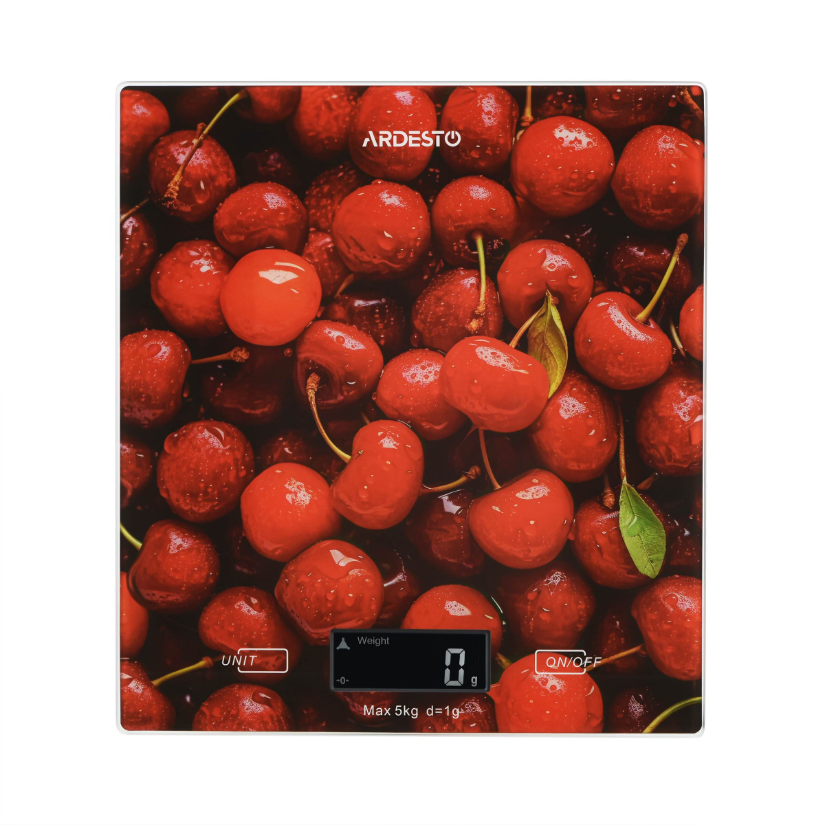 Весы кухонные Ardesto SCK-893CHERRY 5 кг Весы кухонные Ardesto SCK-893CHERRY 5 кг