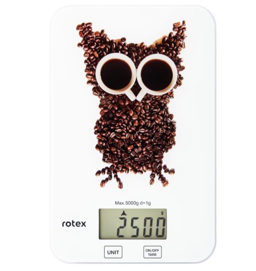 Весы кухонные Rotex Owl RSK14-P-Owl 5 кг Весы кухонные Rotex Owl RSK14-P-Owl 5 кг