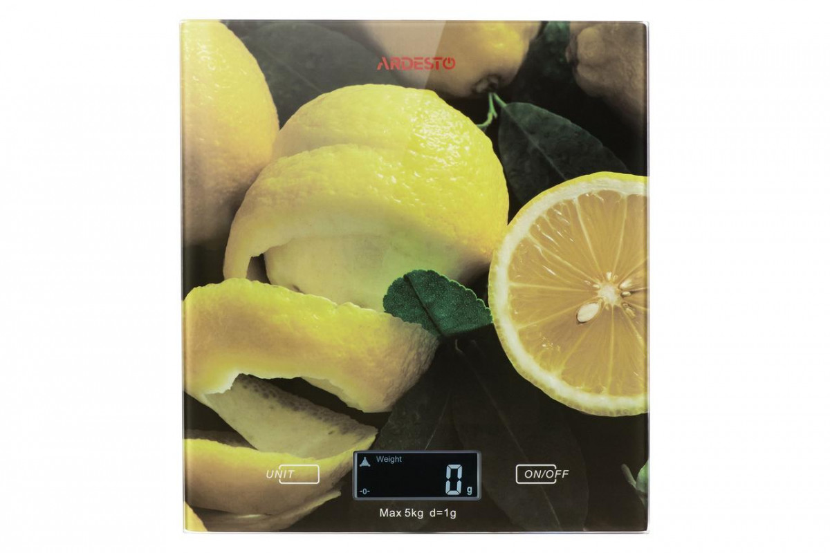 Весы кухонные Ardesto SСK-893-lemon 5 кг Весы кухонные Ardesto SСK-893-lemon 5 кг