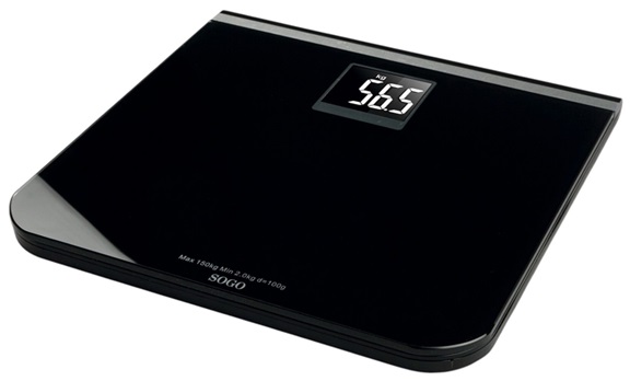 Весы напольные SOGO SS-3975 150 кг черные