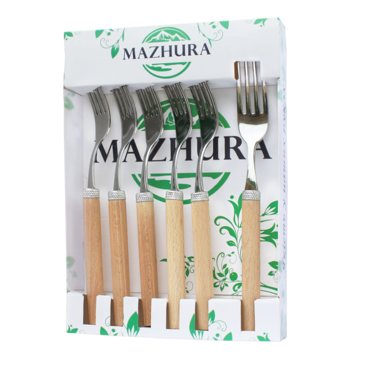 Набор вилок столовых Mazhura Beech Wood MZ-505663 6 шт
