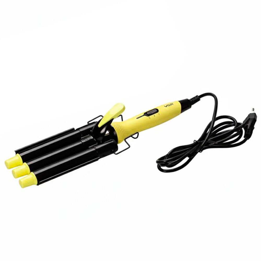Плойка для волос VGR V-595 YELLOW 100 Вт желтая