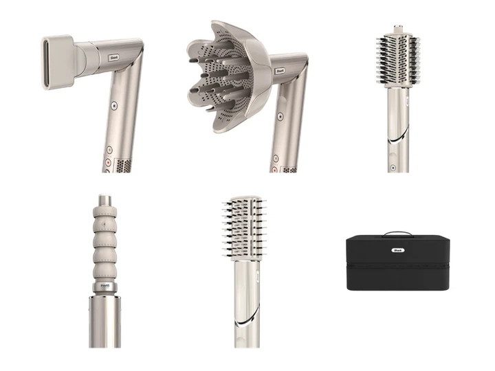 Стайлер для волос Shark FlexStyle 5-in-1 Hair Styler and Dryer Stone HD446SLEU 1650 Вт серебристый