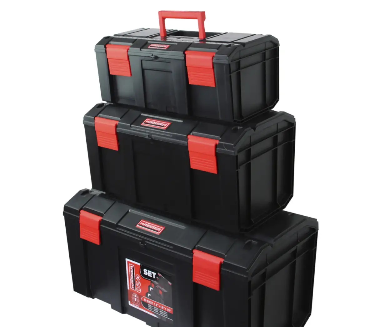 Набор ящиков для инструментов Haisser R-BOX 90115 127034 3 предмета