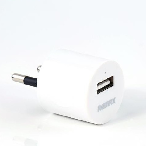 Сетевое зарядное устройство с евровилкой U1 Drum RMT-5288 1.0A 1*USB 220V white Remax 340401 Сетевое зарядное устройство с евровилкой U1 Drum RMT-5288 1.0A 1*USB 220V white Remax 340401