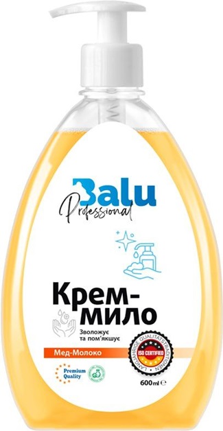 Крем мыло BALU Мед-Молоко 4820159428021 600 мл
