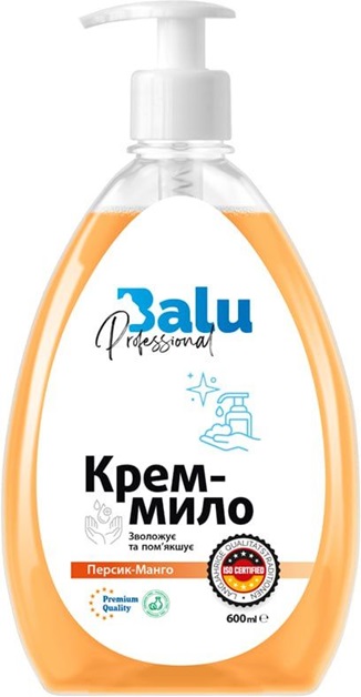 Крем мыло BALU Персик-Манго 4820159428007 600 мл