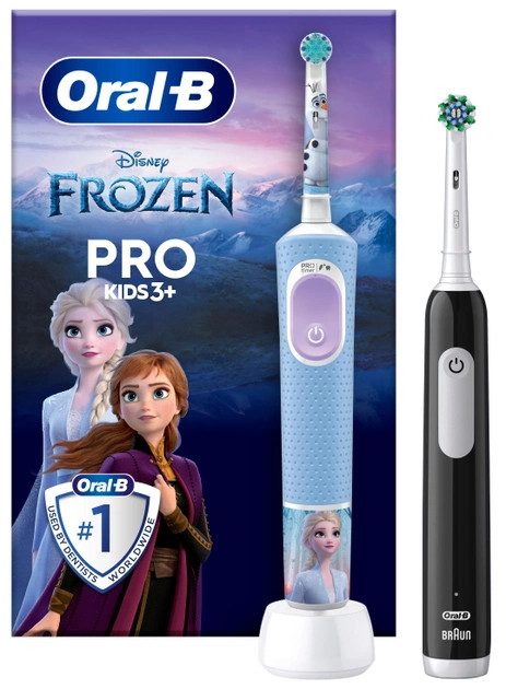 Набор зубных щеток Braun Oral-B Vitality Family Edition D103-Frozen 2 шт