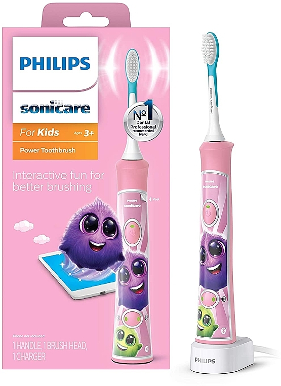 Детская электрическая зубная щетка Philips SoniСare For Kids HX6352-42 Детская электрическая зубная щетка Philips SoniСare For Kids HX6352-42